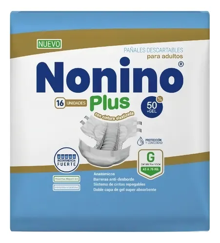 NONINO PAÑAL ELASTIZADO PLUS – Pañalera Belyan